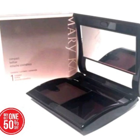 Mary Kay Unfilled Full Size Compact NEW in BOX- BOGO 50% Off - Picture 1 of 4